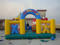 Inflatable Fun City Playground for Amusement Park and Public Garden