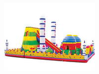 Outdoor Giant Inflatable Fun City Amusement Park Games