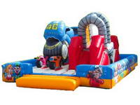 Inflatable Jumping,Climb and Tunnel Combo Moonwalker