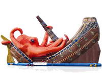 Giant Kraken Inflatable Pirate Ship Bouncer for Sale