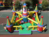 Best Seller Inflatable Big Pinwheel Giant Kids Magic Playground