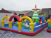New CE Cheap Commercial Wholesale Inflatable Fun City