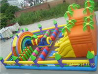 Jungle Inflatable trampoline-site park  GA-1076