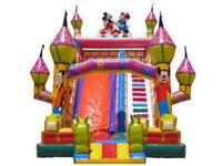 High Quality Inflatable Super Slide Funland Combo