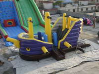 Inflatable Pirate Ship Bouncer GA-604