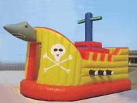 Inflatable Pirate Ship Bouncer GA-601