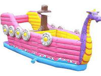 Custom Made Inflatable Dragon Boat Bouncer for Event