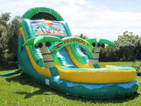 18ft Tropical Oasis Wet Slide