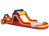 Inflatable Rock Slide Combo Wet Or Dry