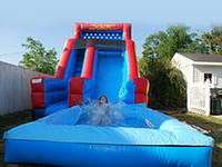 Inflatable High Tower Water Slide