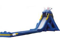 Giant Inflatanle Single Lane Water Slide