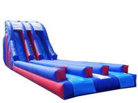 19ft Inflatable Double Wet Slide