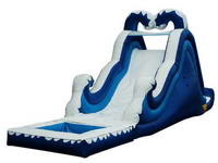 Inflatable Double Drop Water Slide