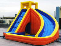 Banzai Sidewinder Falls Inflatable Water Slide