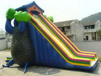 Outdoor Inflatable House Slide For Children Party Games