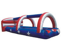 Custom Made Inflatable N Slip and Water Slide for Rental