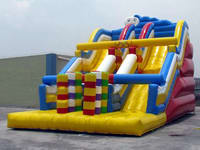 Durable Inflatable Slide With Reinforced Baffles For Sale