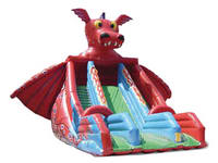 Giant Inflatable Red Pterosaur Dragon Slide