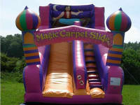 Aladdin And Magic Carpet Theme Inflatable Slide