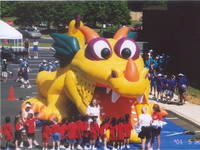 Inflatable Dragon Slide CLI-390