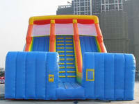 Giant Inflatable Slide With Protective Net