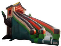 Outdoor Inflatable Tree House Slide