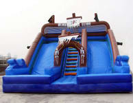 Giant Inflatable Black Pearl Slide For Carnival Hire