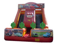 Giant Inflatable Slide In Disney Cartoon Cars Theme