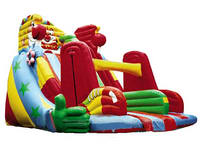 Outdoor Infatable Super Scivolo Clown Slide