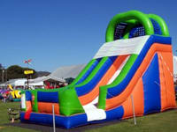 Single Lane Inflatable Water Slide