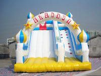 Customized Inflatable Water Slide With Arch