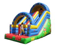 Funny Clown Small Slide Inflatable Slide for Kids Amusement