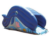 Inflatable Lovely Whale Shape Slide