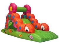 Hot Sale Lovely Caterpillar Inflatable Slide for Kids Playground
