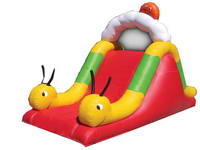 Commercial Backyard Snail Small Inflatable Slide for Kids