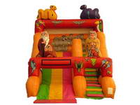 Arabian Nights Animal Inflatable Slide for Rental