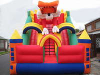 Outdoor Inflatable Climber And Double Slide For Party Hire