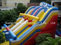 19 Ft Inflatable Double Slide For Sale
