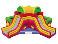 Classical Inflatable Kiddie Slide With Corner Combo