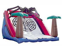 Home Use Inflatable Slide In Spiderman Theme
