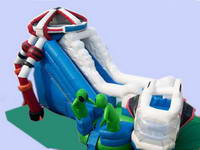 Super Inflatable Slide Alien Invation