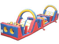 The Omega Obstacle Course Inflatable Adventure