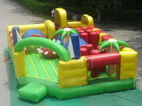 Inflatable Toddler Yard  Obstacle Course for Kids