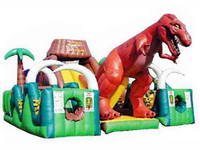 Inflatable Jurassic Park Theme Obstacle Course