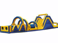 Inflatable Adrenaline Rush Obstacle Course Race