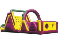 Rushing Race Inflatable Obstacle Course for Rental
