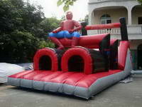 Inflatable Spiderman Obstacle Course for Sale
