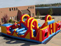 Adrenaline Rush Inflatable Obstacle Course