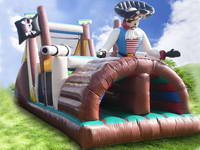 Inflatable obstacle course race  OBS-406