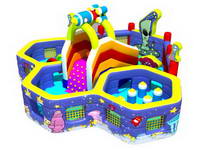 New Design Space Travel Inflatable Obstacle Course for Sale